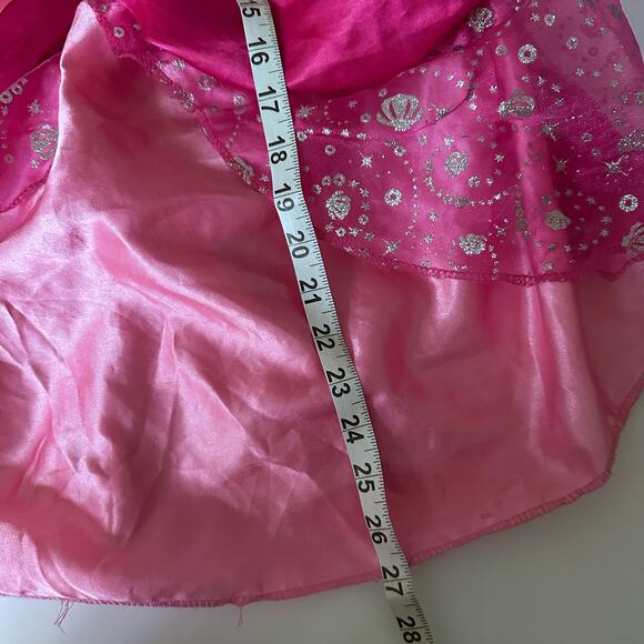 Disney Princess Ariel Dress Up Gown - Size 5 - Pink - Picture 7 of 10
